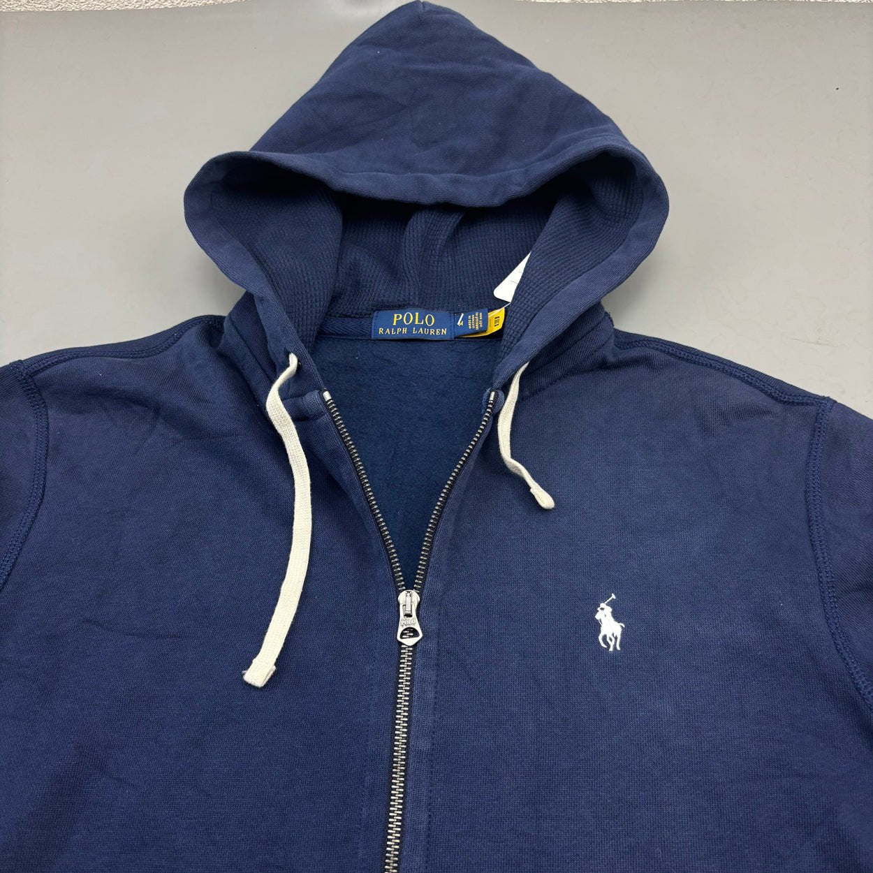 Navy Ralph Lauren Zip Vest - Men M - Very Good - Revaleur