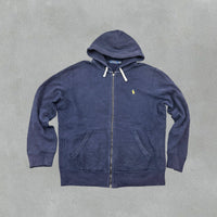 Navy Ralph Lauren Zip Vest - Men M - Very Good - Revaleur