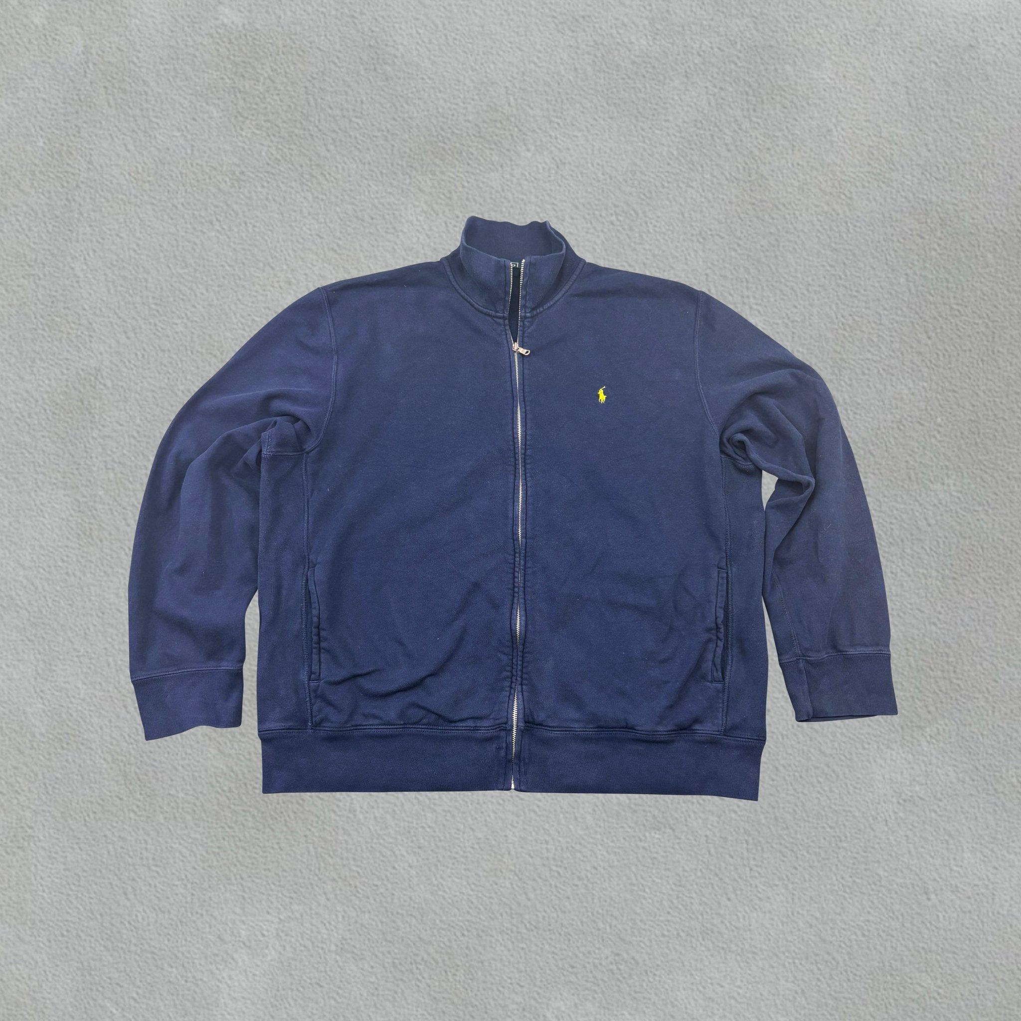 Navy Ralph Lauren Zip Vest - Men XXL - Very Good - Revaleur
