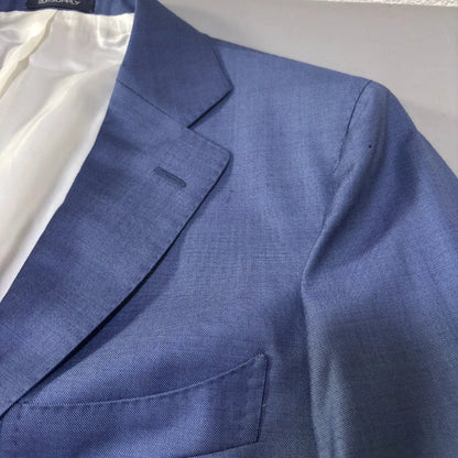 Navy Suit Suitsupply 100% Wool - 58 - Excellent Condition - Revaleur