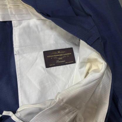 Navy Suit Suitsupply 100% Wool - 58 - Excellent Condition - Revaleur