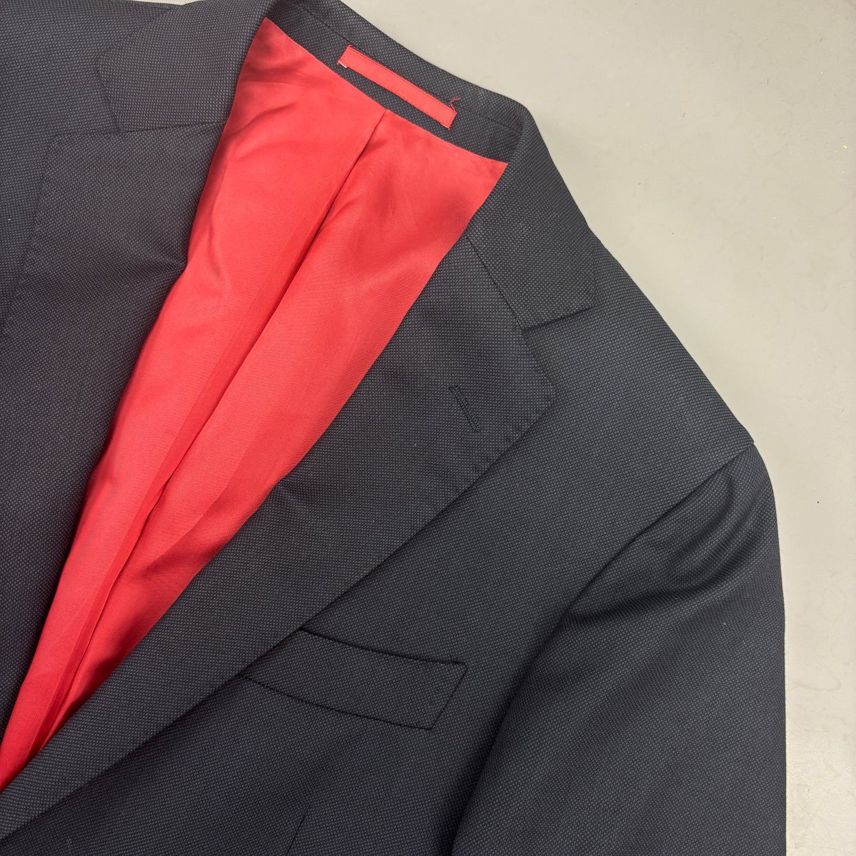 Navy Suitsupply Blazer - Men Blazer 46 - Very Good - Revaleur