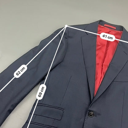 Navy Suitsupply Blazer - Men Blazer 46 - Very Good - Revaleur