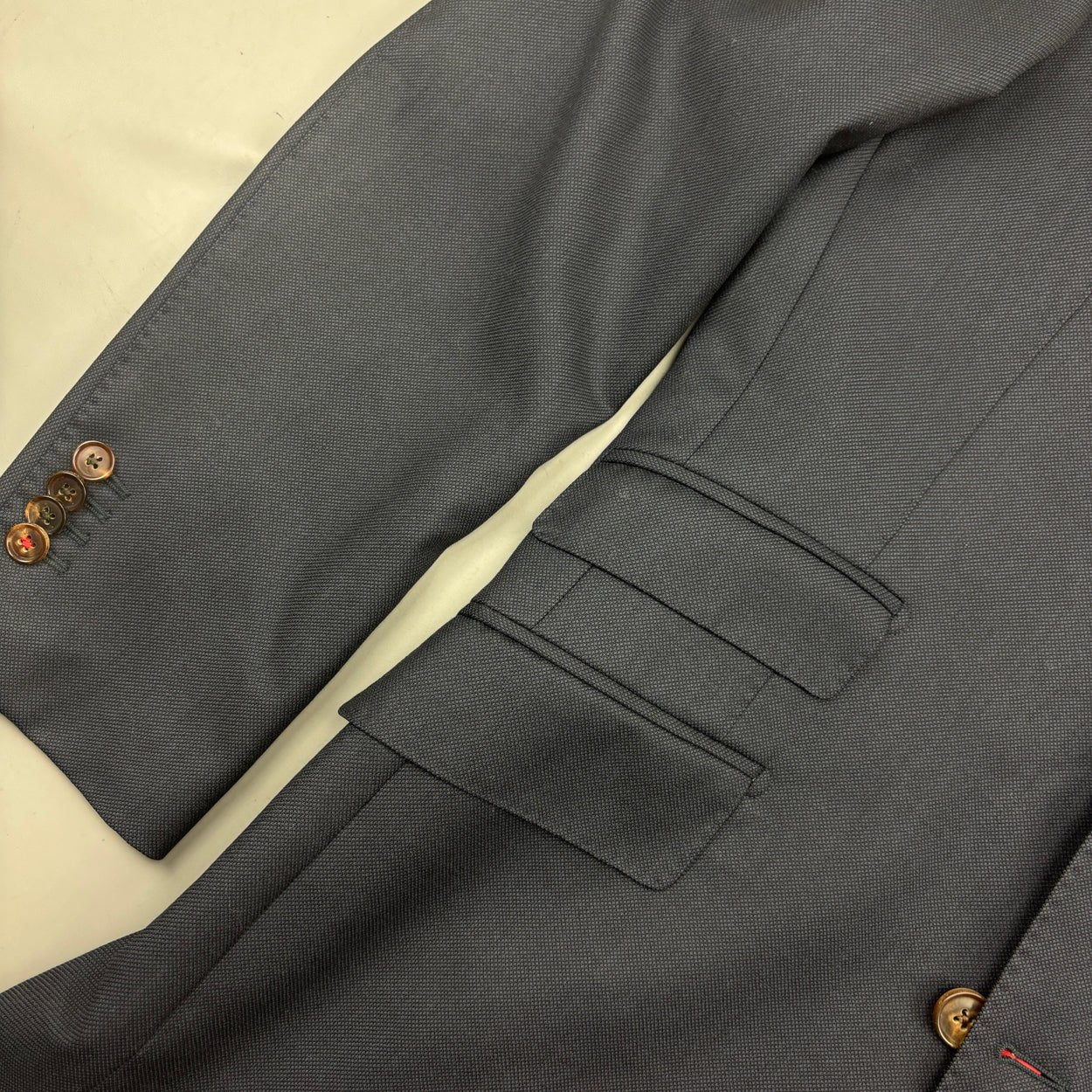 Navy Suitsupply Blazer - Men Blazer 46 - Very Good - Revaleur