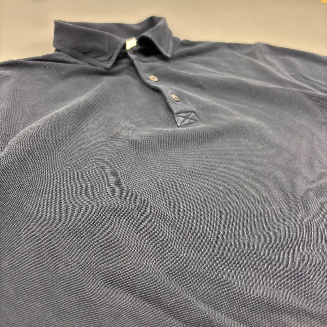 Navy Suitsupply Polo Shirt - M - Excellent Condition - Revaleur