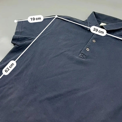 Navy Suitsupply Polo Shirt - M - Excellent Condition - Revaleur