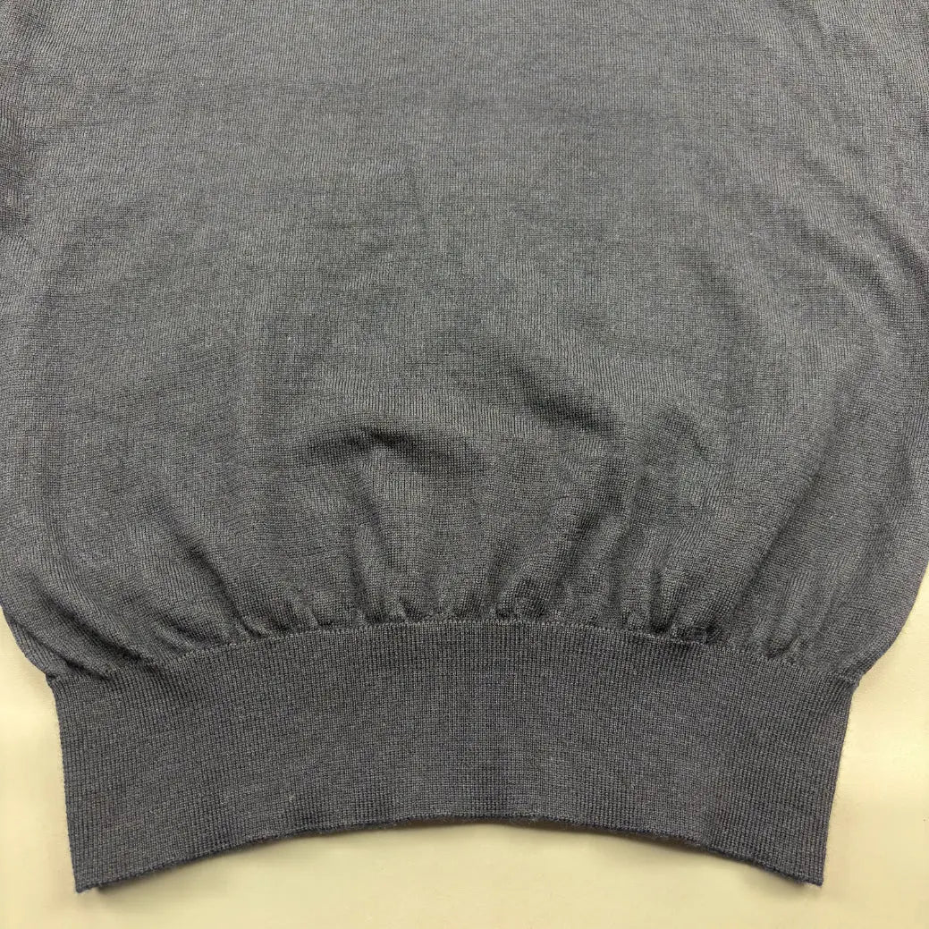 Navy Suitsupply Polo Shirt - XS - New, Never Worn - Revaleur