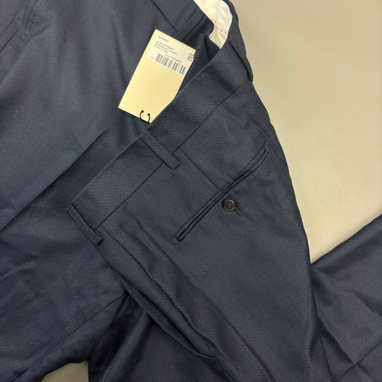 Navy Suitsupply Suit Pants - Men W30 - New With Tags - Revaleur