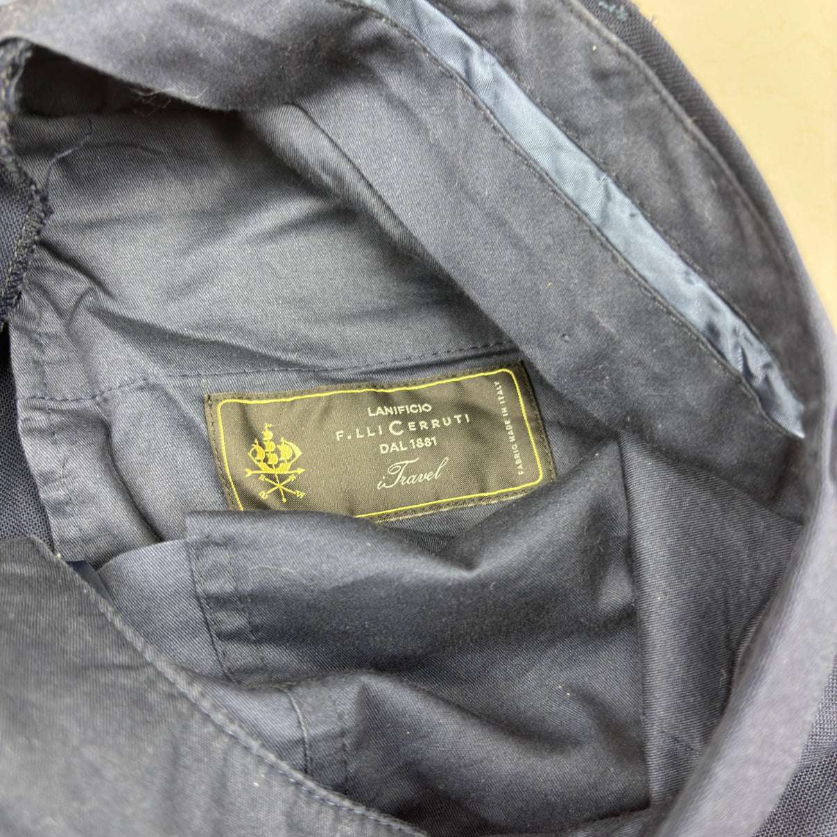 Navy Suitsupply Traveller Suit Pants - W32 - Excellent Condition - Revaleur