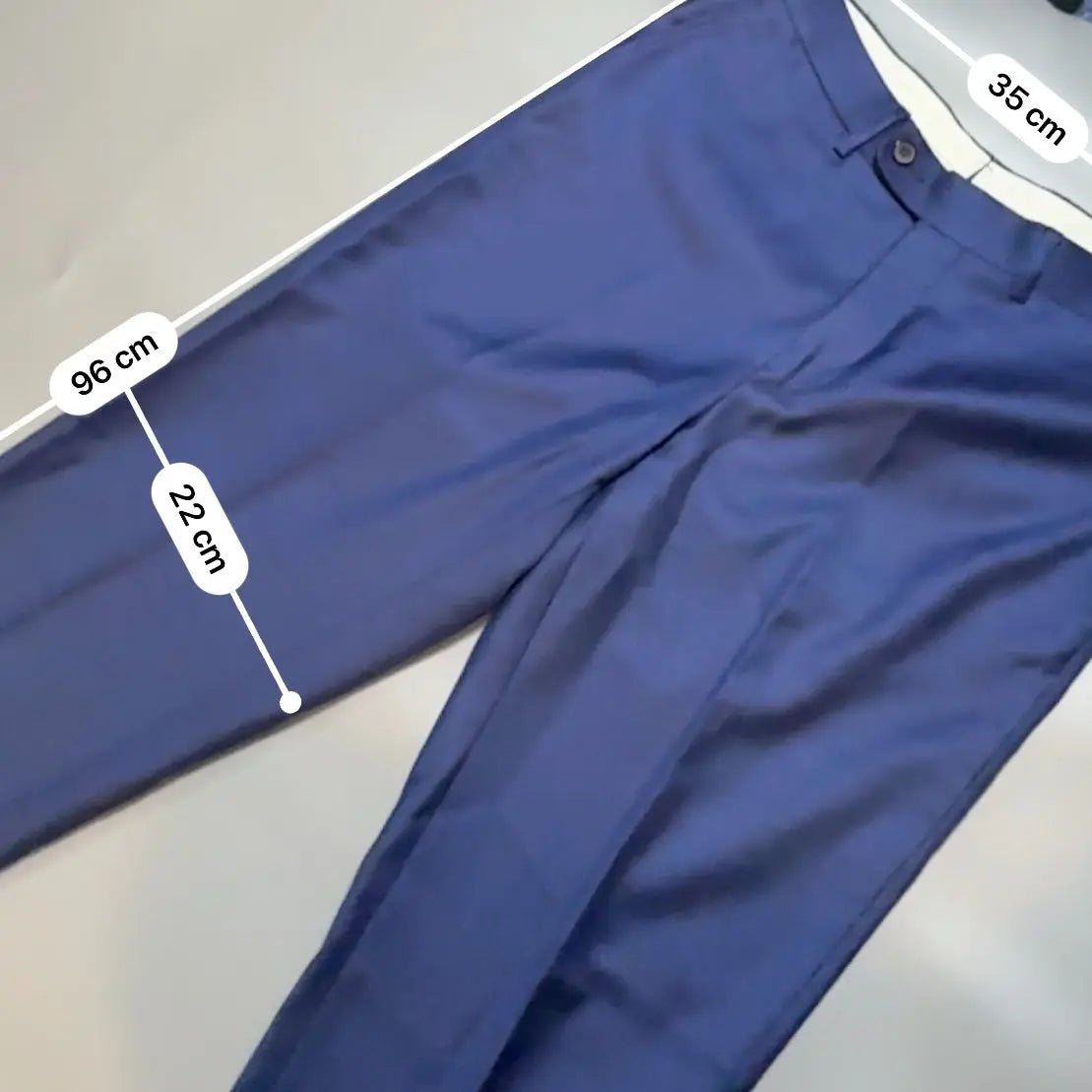 Navy Suitsupply Trousers – 44/S – New, Never Worn - Revaleur