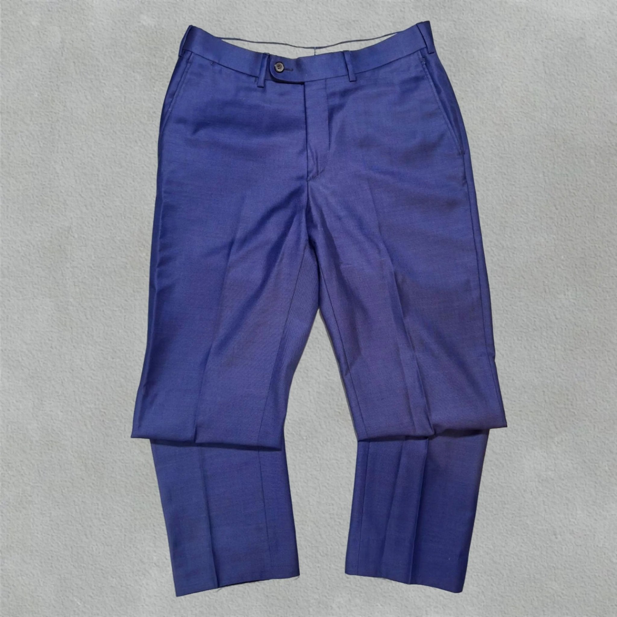 Navy Suitsupply Trousers – 44/S – New, Never Worn - Revaleur