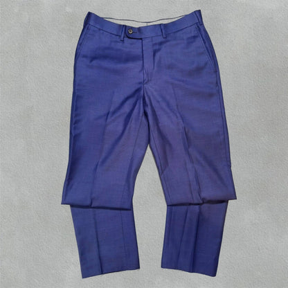 Navy Suitsupply Trousers – 44/S – New, Never Worn - Revaleur