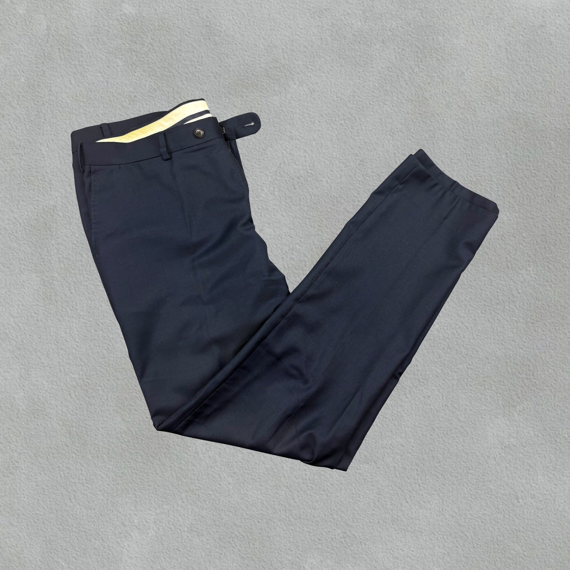 Navy Suitsupply Trousers - Men W40 - Very Good - Revaleur