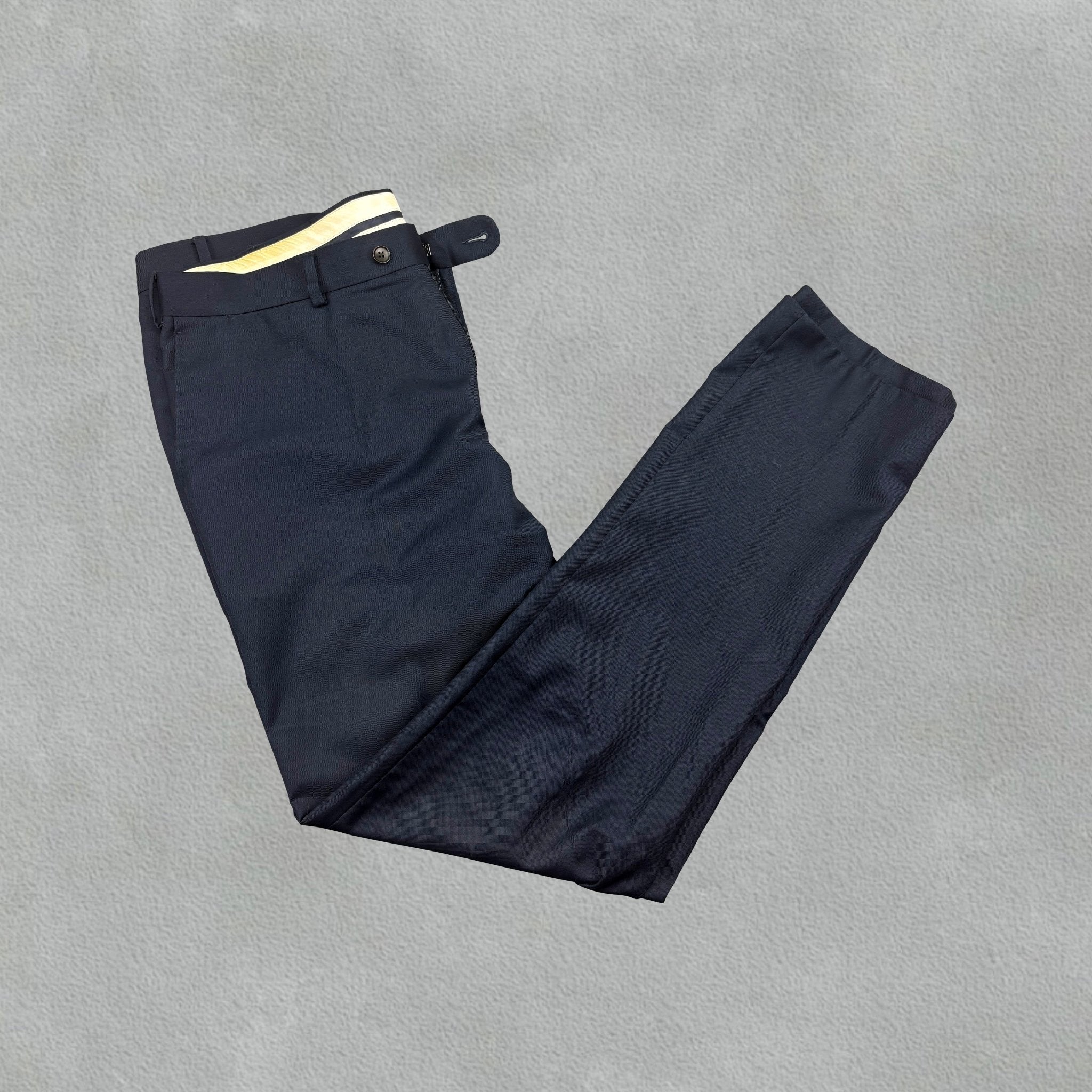 Navy Suitsupply Trousers - Men W40 - Very Good - Revaleur