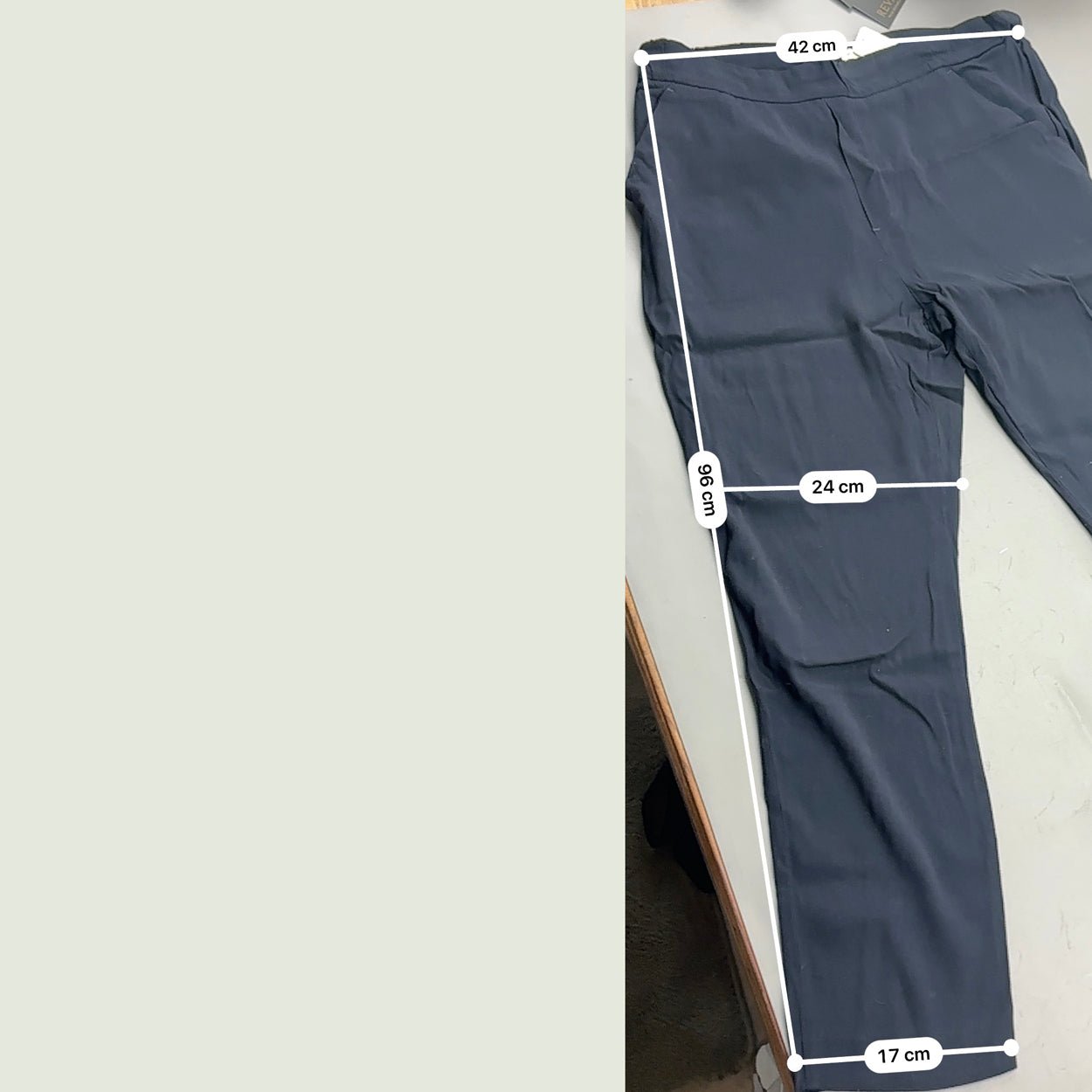 Navy Suitsupply Trousers - Women XL - Very Good - Revaleur