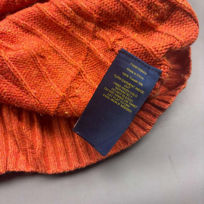 Orange Ralph Lauren Knitted Sweater - L - Very Good - Revaleur