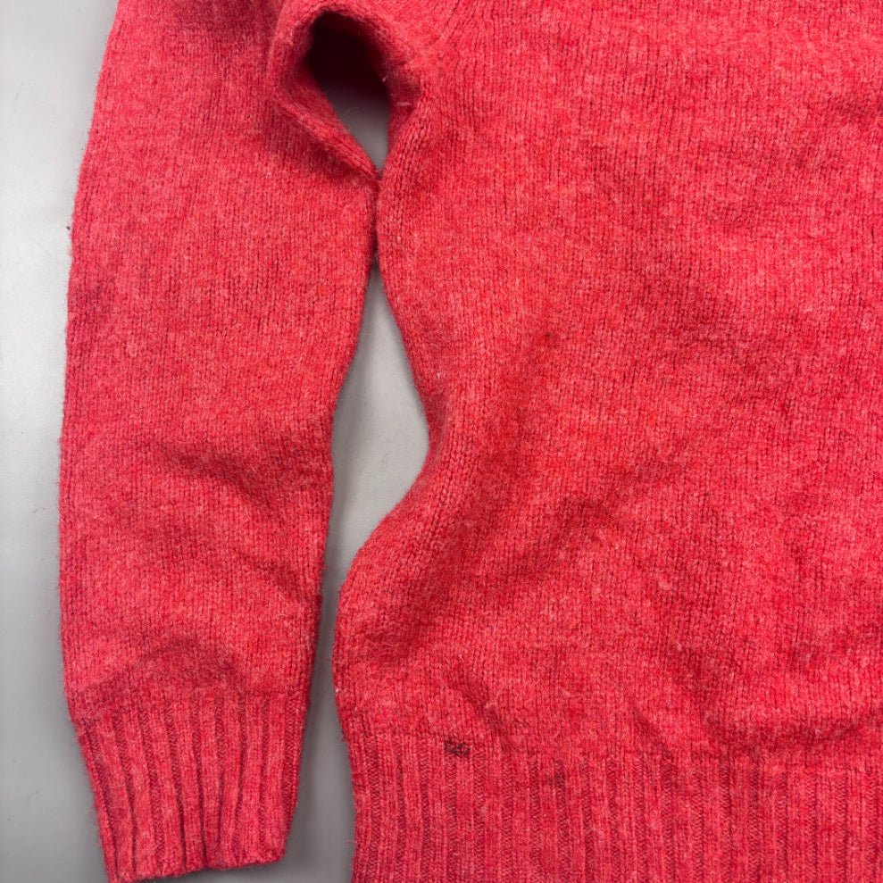 Orange Ralph Lauren Knitted Sweater - Women L - Very Good - Revaleur