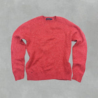 Orange Ralph Lauren Knitted Sweater - Women L - Very Good - Revaleur