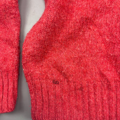 Orange Ralph Lauren Knitted Sweater - Women L - Very Good - Revaleur