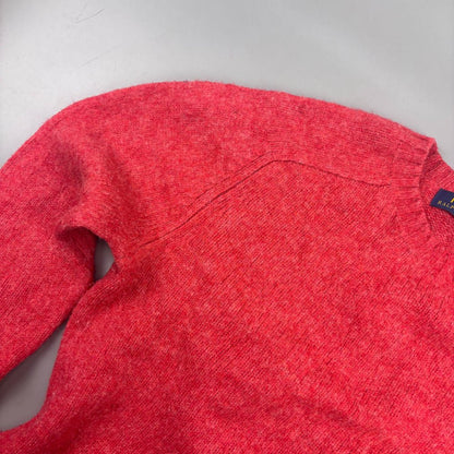 Orange Ralph Lauren Knitted Sweater - Women L - Very Good - Revaleur