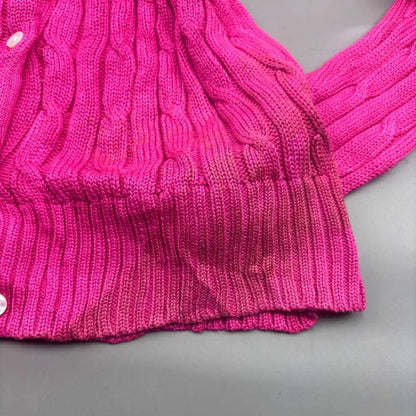 Pink Ralph Lauren Cardigan - M - Very Good - Revaleur