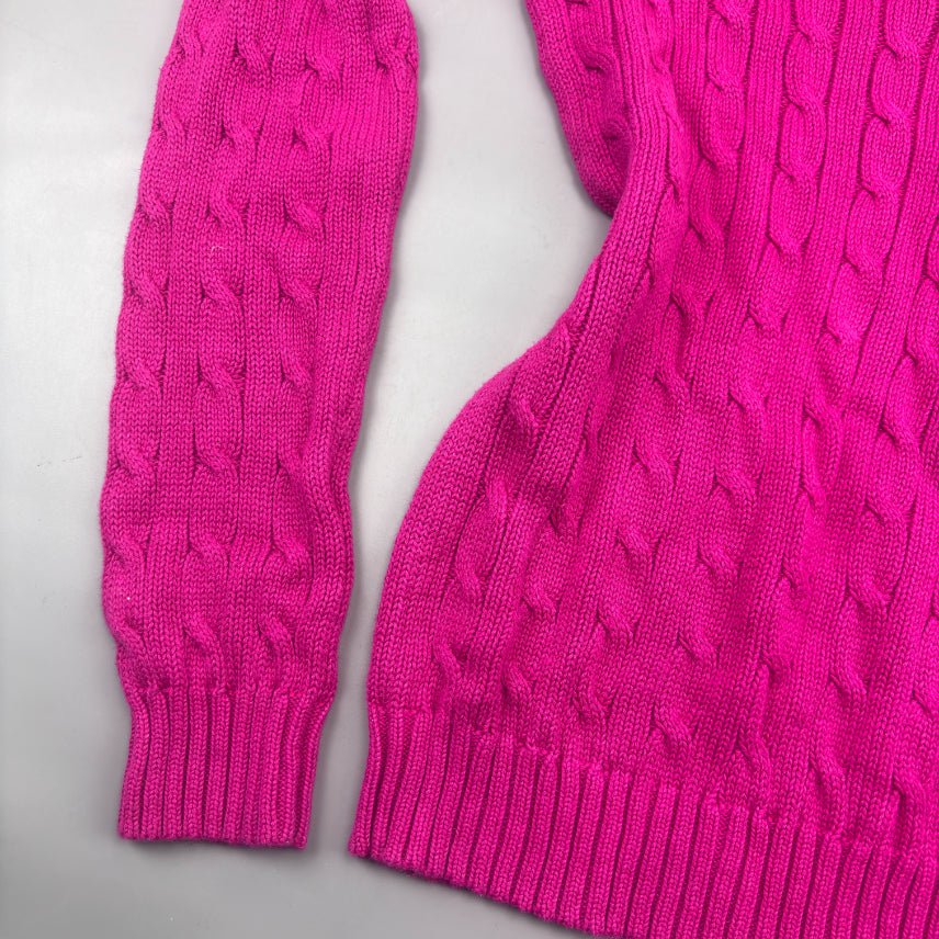 Pink Ralph Lauren Knitted Sweater - Women M - Very Good - Revaleur