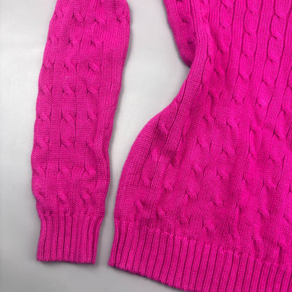 Pink Ralph Lauren Knitted Sweater - Women M - Very Good - Revaleur