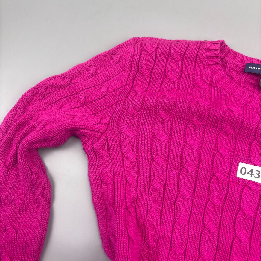 Pink Ralph Lauren Knitted Sweater - Women M - Very Good - Revaleur