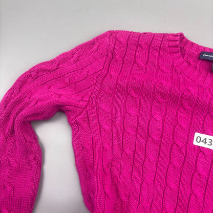 Pink Ralph Lauren Knitted Sweater - Women M - Very Good - Revaleur