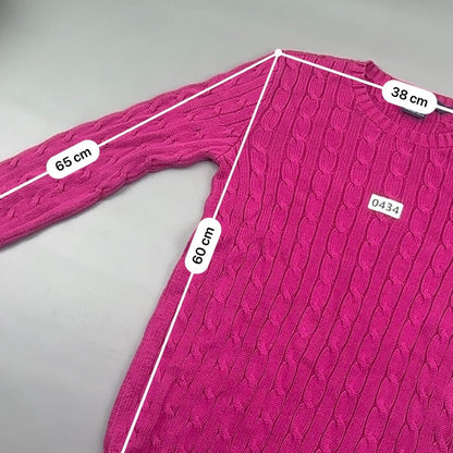 Pink Ralph Lauren Knitted Sweater - Women M - Very Good - Revaleur