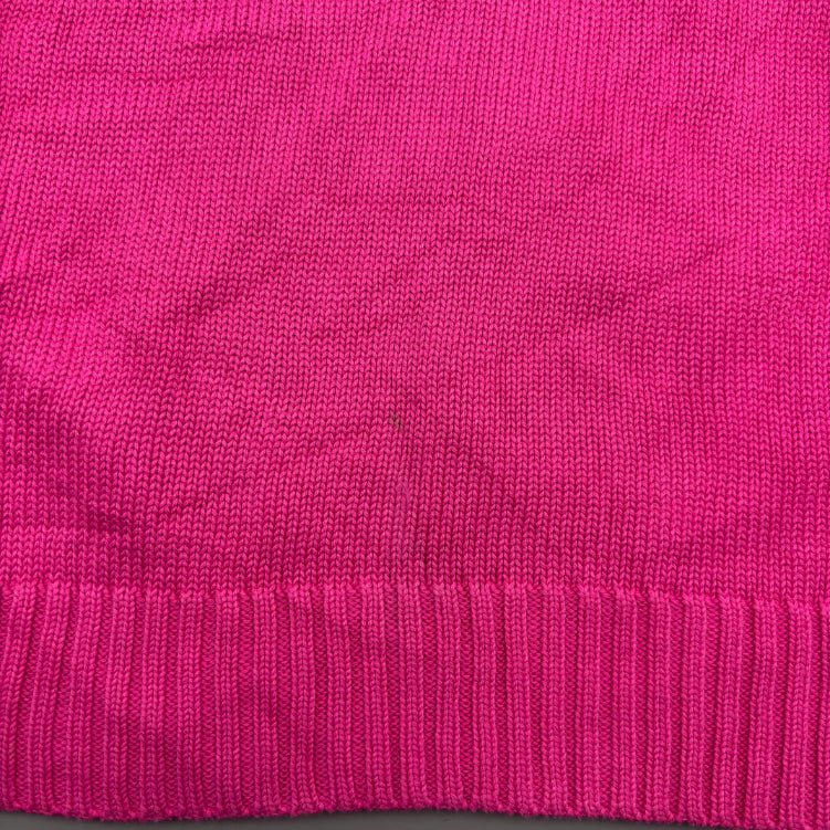 Pink Ralph Lauren V - neck Sweater - L - Very Good - Revaleur