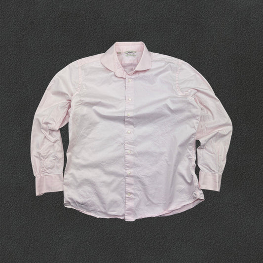 Pink Suitsupply Shirt - Men 44 - Very Good - Revaleur