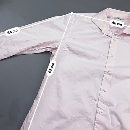 Pink Suitsupply Shirt - Men 44 - Very Good - Revaleur