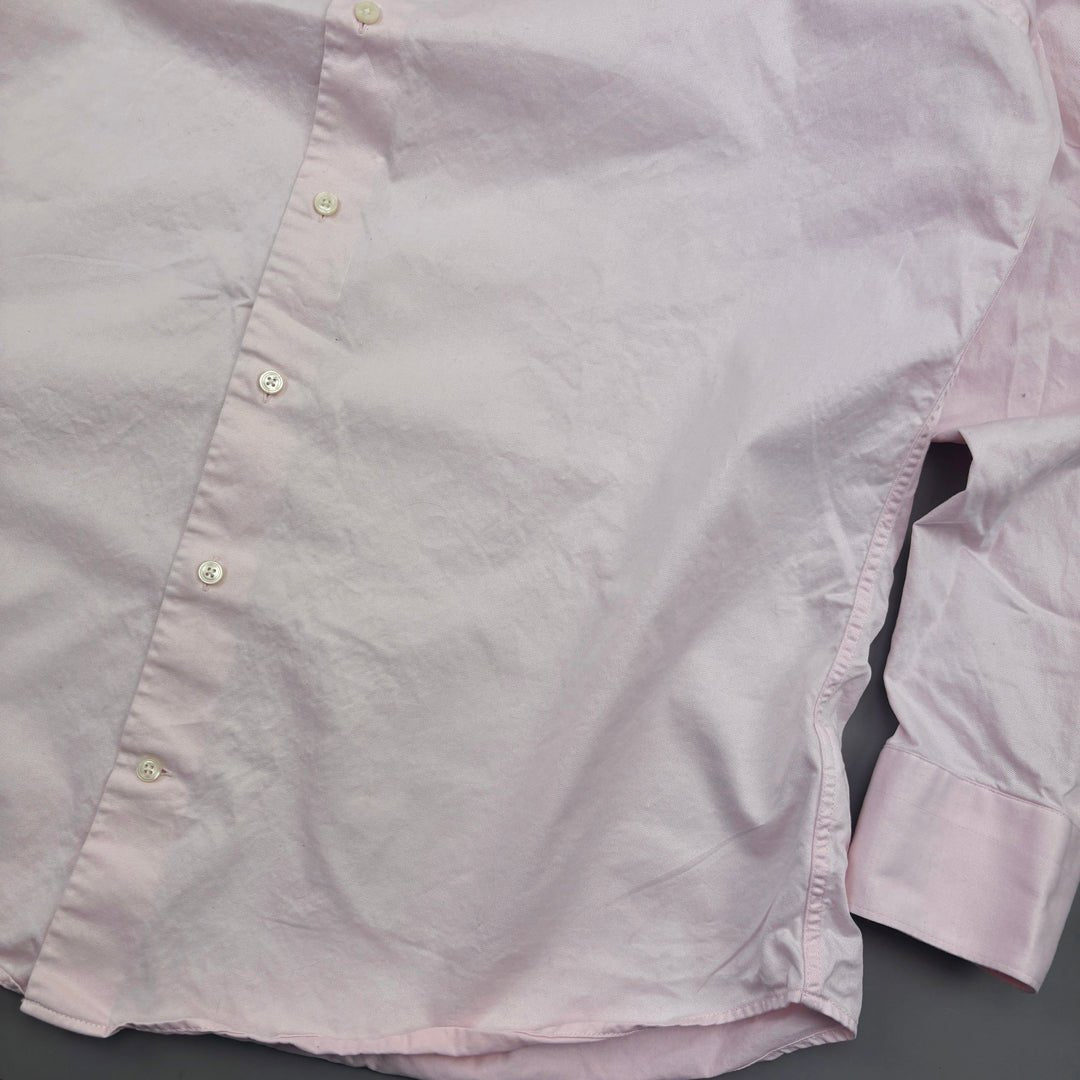 Pink Suitsupply Shirt - Men 44 - Very Good - Revaleur