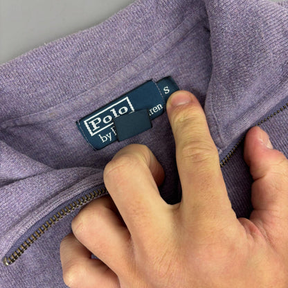Purple Ralph Lauren Half Zip - Men S - Very Good - Revaleur