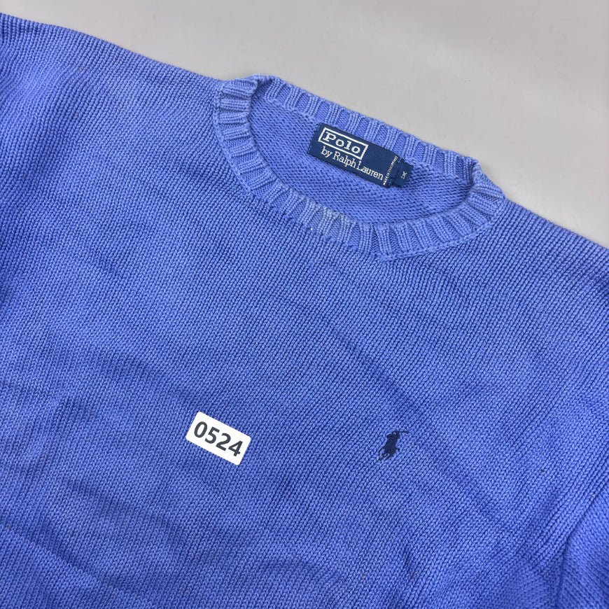 Purple Ralph Lauren Knitted Sweater - M - Very Good - Revaleur