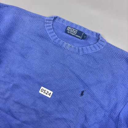 Purple Ralph Lauren Knitted Sweater - M - Very Good - Revaleur