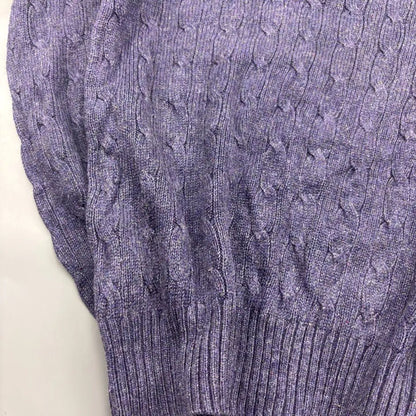 Purple Ralph Lauren Knitted Sweater - S - Excellent Condition - Revaleur