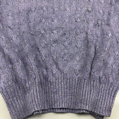 Purple Ralph Lauren Knitted Sweater - S - Excellent Condition - Revaleur