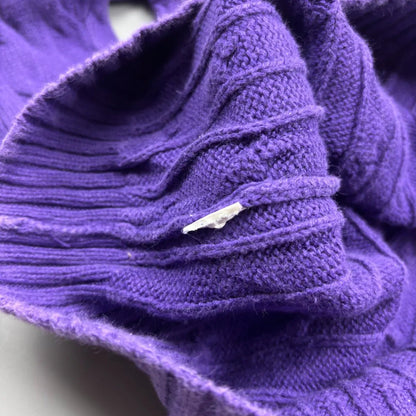 Purple Ralph Lauren Knitted Sweater - XL - Very Good Condition - Revaleur
