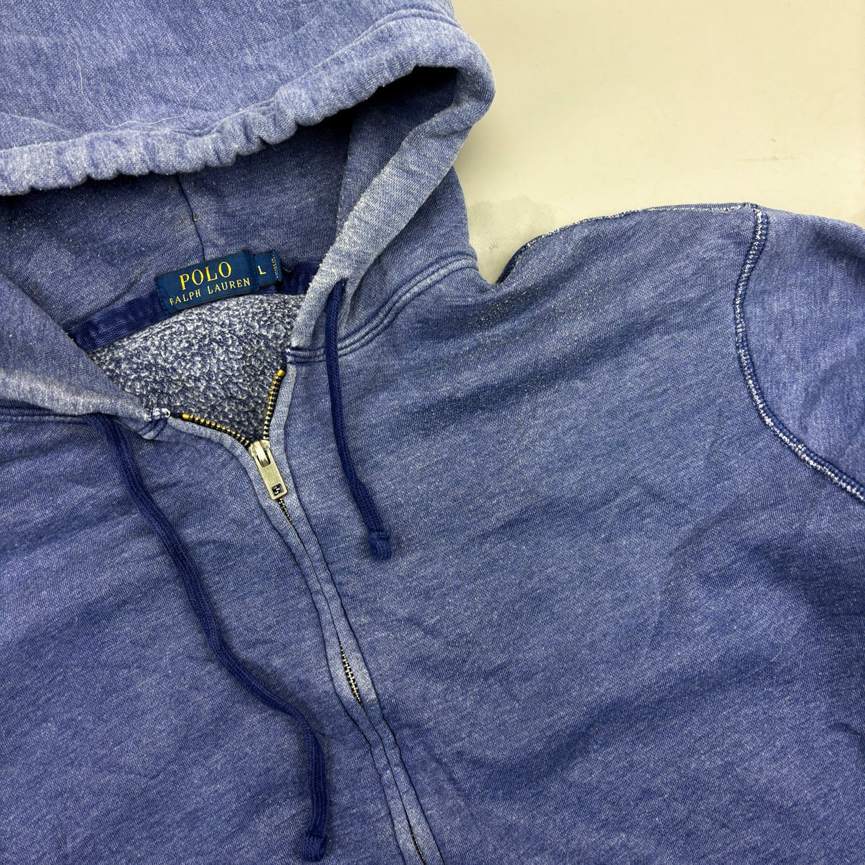 Purple Ralph Lauren Zip Vest - Men L - Very Good - Revaleur