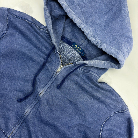 Purple Ralph Lauren Zip Vest - Men L - Very Good - Revaleur