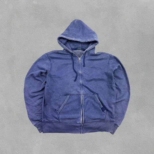 Purple Ralph Lauren Zip Vest - Men L - Very Good - Revaleur