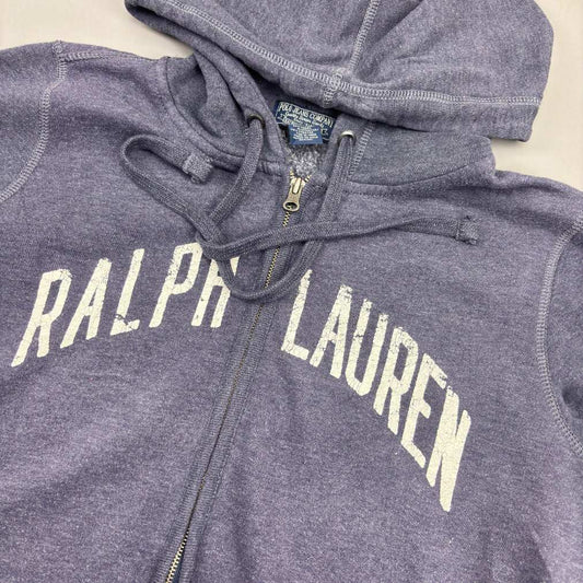 Purple Ralph Lauren Zip Vest - Men S - Very Good - Revaleur