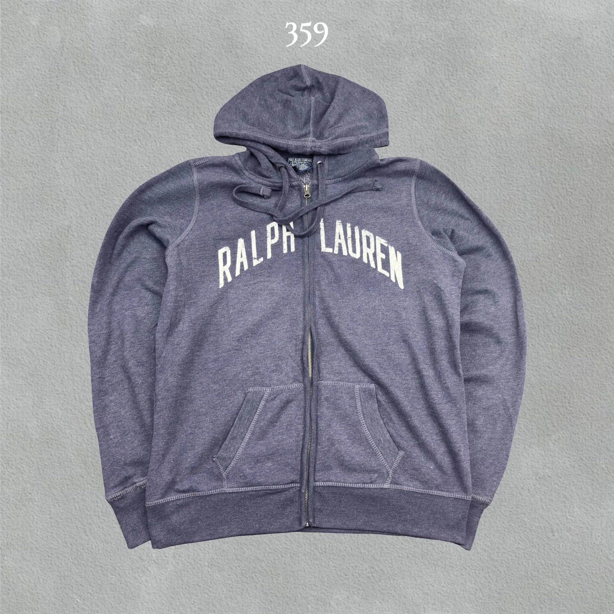 Purple Ralph Lauren Zip Vest - Men S - Very Good - Revaleur