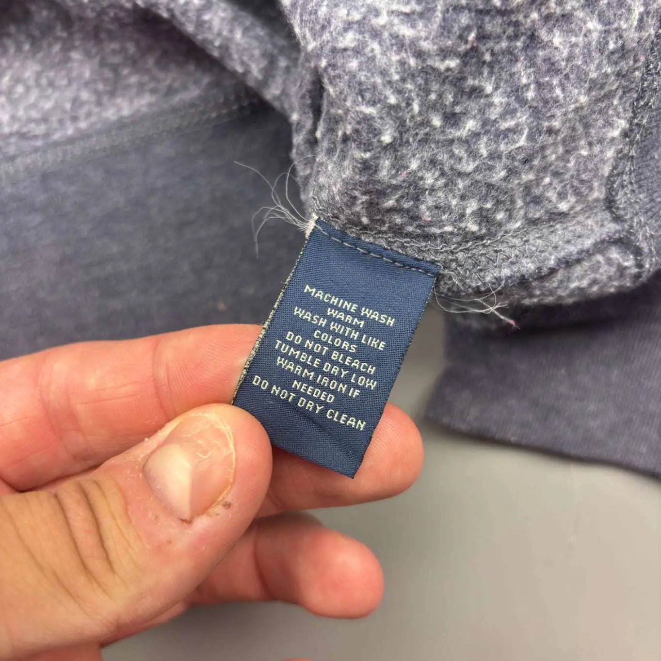 Purple Ralph Lauren Zip Vest - Men S - Very Good - Revaleur