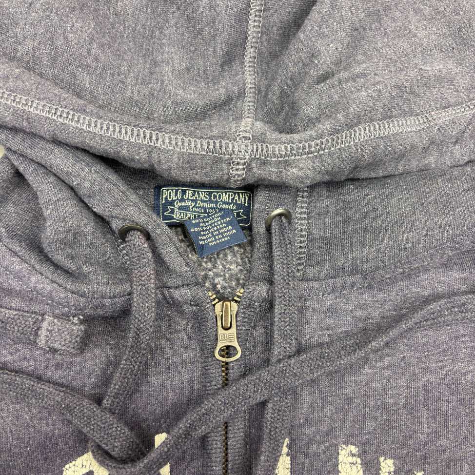 Purple Ralph Lauren Zip Vest - Men S - Very Good - Revaleur