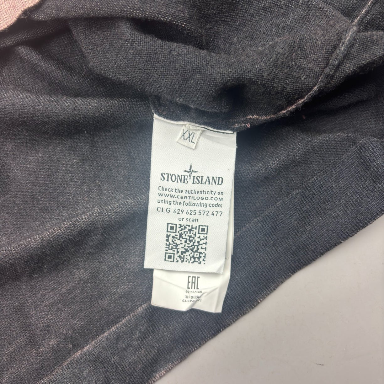 Purple Stone Island Jumper - Men XXL - Very Good - Revaleur