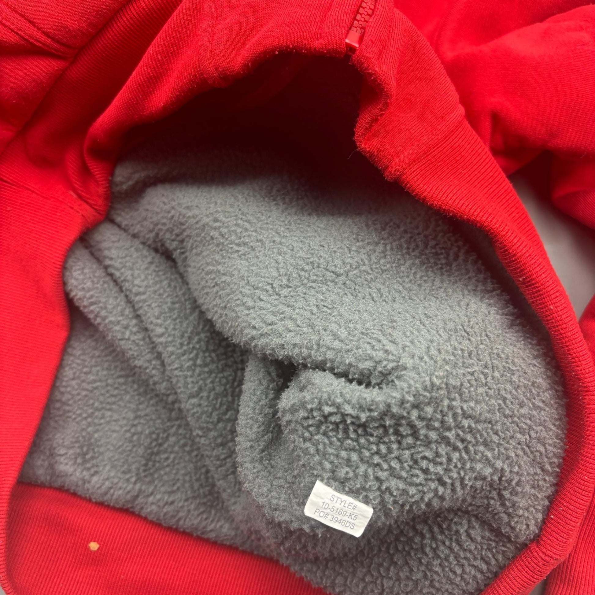 Red Polo Assassin Fleece Jacket - Men L - Very Good - Revaleur