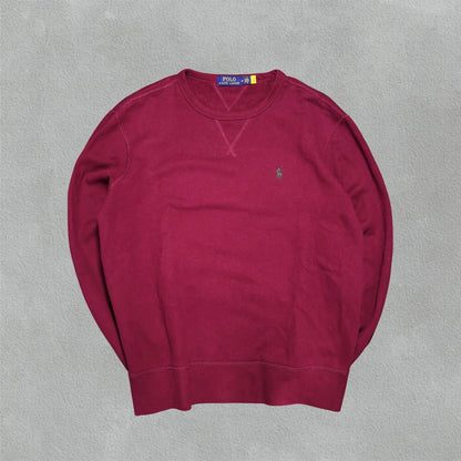 Red Polo Ralph Lauren Sweater - M - Excellent Condition - Revaleur